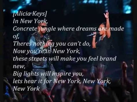 welcome to new york lyrics|alicia keys new york text.
